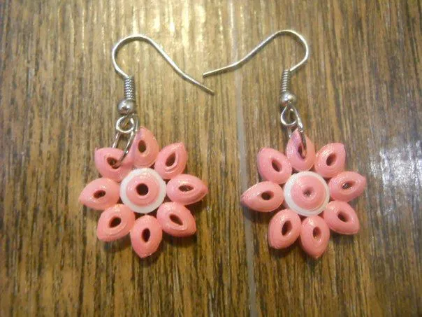 Como hacer aretes de filigrana de papel - Imagui Como hacer aretes de filigrana de papel - Imagui