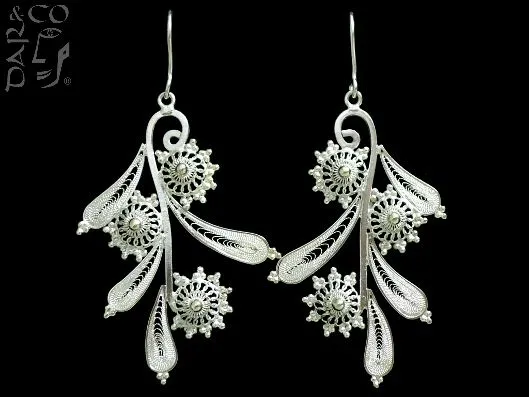 ARETES EN FILIGRANA DE PLATA 925 : DAR&CO Jewerly ARETES EN FILIGRANA DE PLATA 925 : DAR&CO Jewerly