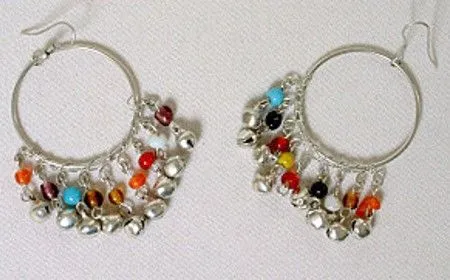 homemade earrings | At Home Craft Ideas