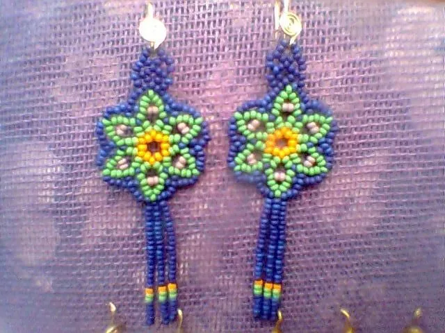 ARETES TEJIDOS CON CHAQUIRA CHECA Y GANCHO DE ALPACA | Proyectos ... ARETES TEJIDOS CON CHAQUIRA CHECA Y GANCHO DE ALPACA | Proyectos ...