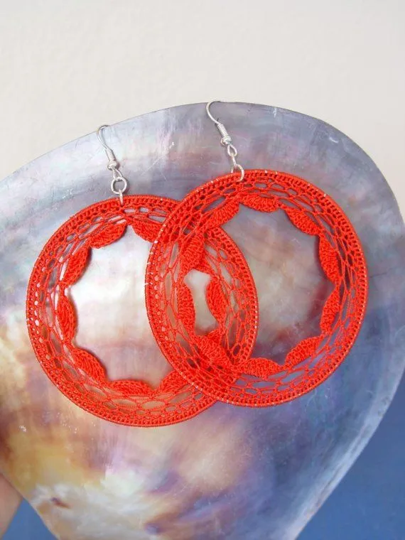Aretes tejidos a crochet paso a paso - Imagui Aretes tejidos a crochet paso a paso - Imagui