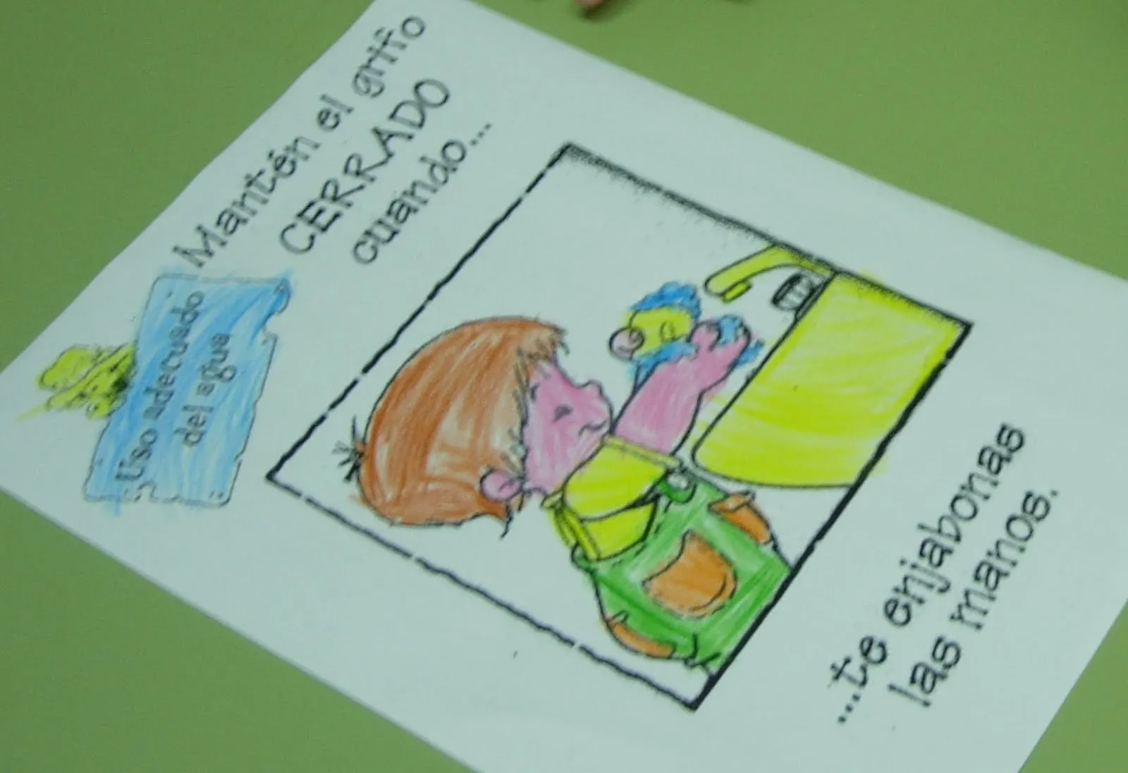 Arias Montano Infantil: EL AGUA PARA LAVARSE LAS MANOS Arias Montano Infantil: EL AGUA PARA LAVARSE LAS MANOS