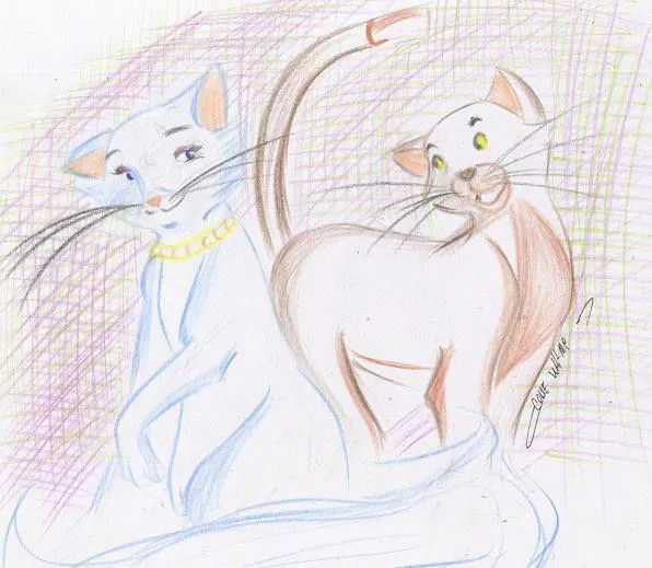 Aristogatos Sketch by ~C0mewithme on deviantART Aristogatos Sketch by ~C0mewithme on deviantART