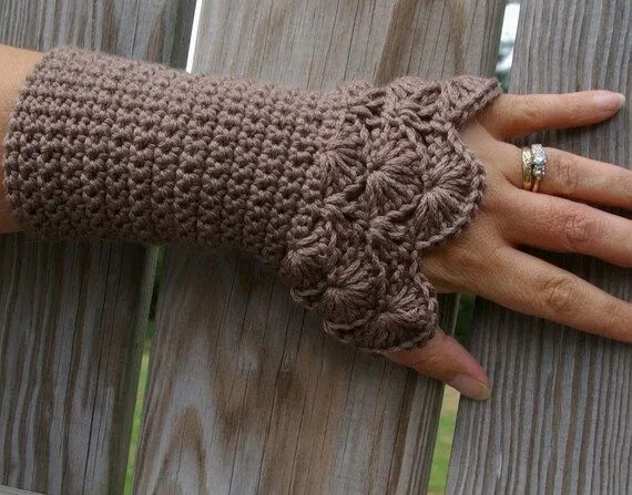 Arm warmers Fingerless guantes de encaje Arm por CandacesCloset