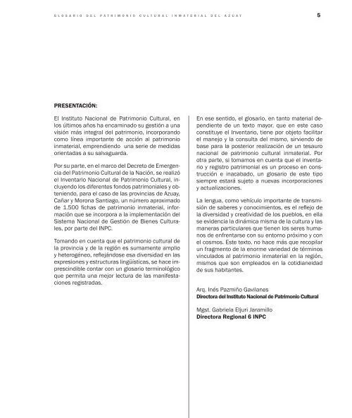 Armado glosario.indd - ArqueologÃa Ecuatoriana Armado glosario.indd - ArqueologÃa Ecuatoriana