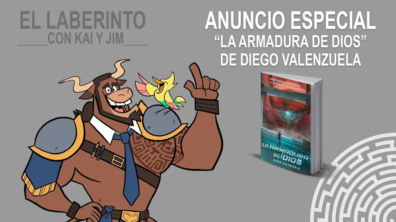 LA ARMADURA DE DIOS" de Diego Valenzuela: ¡Ya disponible! | EL LABERINTO -  YouTube