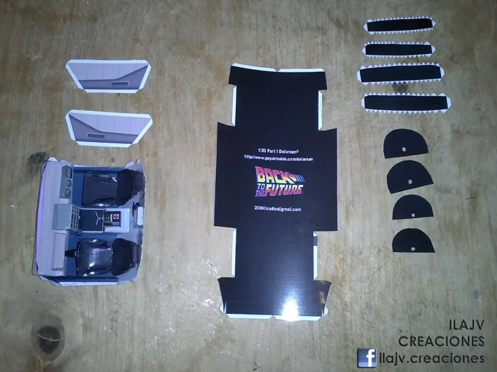 Arme un DeLorean que puede viajar a la Edad de Papel - Taringa!