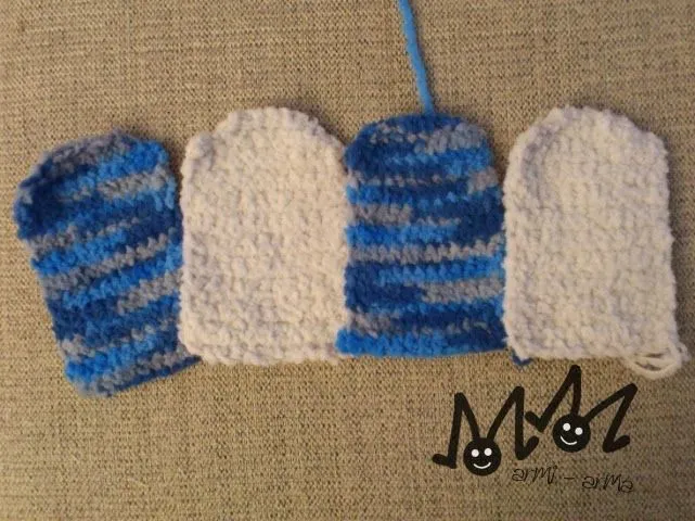 arMi-arMa: Blog: Manoplas de bebé