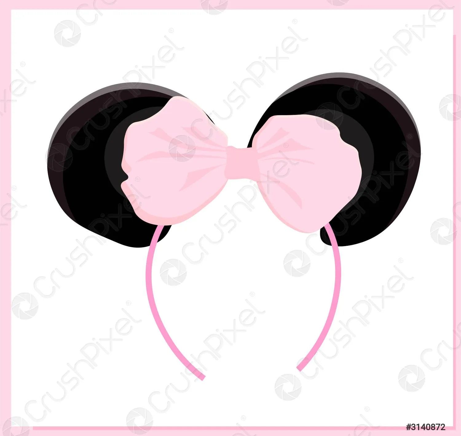 Aro con orejas de ratón pelo ornamento accesorio para - vector de stock 3140872 | Crushpixel Aro con orejas de ratón pelo ornamento accesorio para - vector de stock 3140872 | Crushpixel