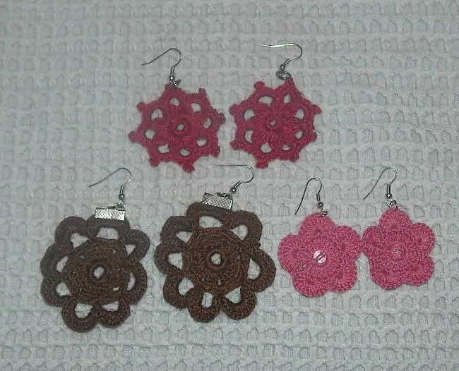 Aros tejidos al crochet paso a paso - Imagui