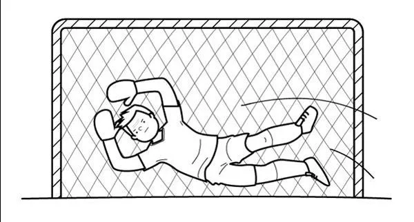 Arquero de futbol para dibujar - Imagui