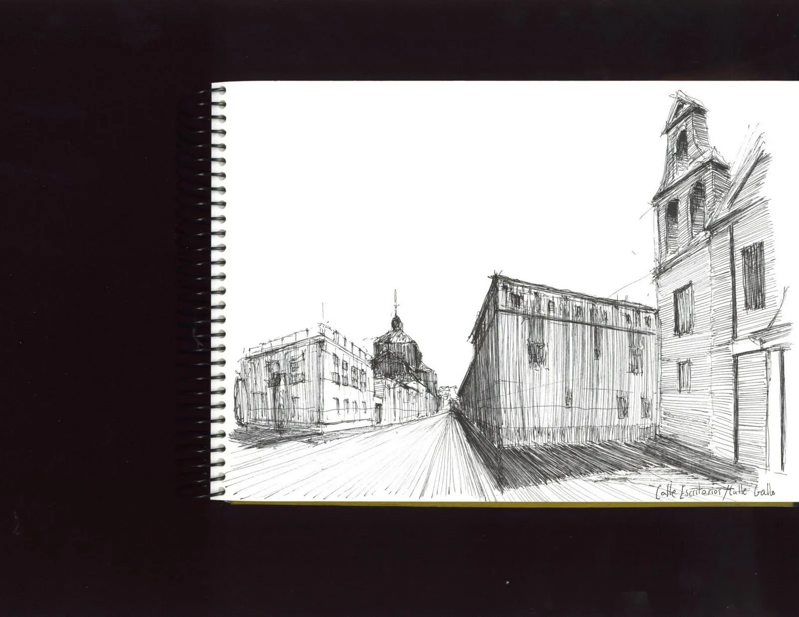 ARQUIDISTANCIA: Dibujo del paisaje urbano. Alcalá de Henares y Toledo ARQUIDISTANCIA: Dibujo del paisaje urbano. Alcalá de Henares y Toledo