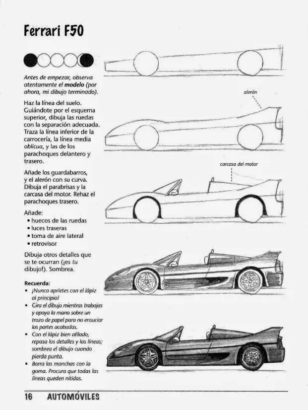 ARQUIPROYECTOS: APRENDE A DIBUJAR AUTOS