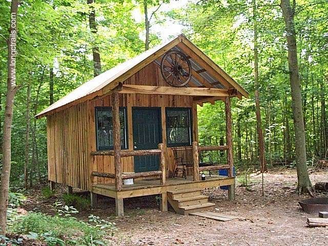 Arquitectura de Casas: 11 cabañas rústicas pequeñas de madera.