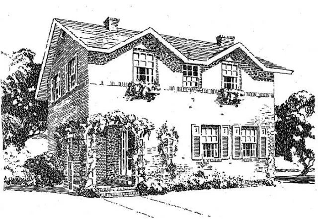 Arquitectura de Casas: Dibujos de casas típicas en Norteamérica. Arquitectura de Casas: Dibujos de casas típicas en Norteamérica.
