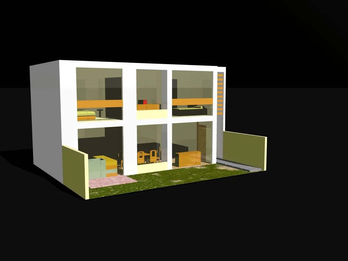 ARQUITECTURA con IDENTIDAD: VIVIENDA UNIFAMILIAR AL FONDO DEL JARDIN ARQUITECTURA con IDENTIDAD: VIVIENDA UNIFAMILIAR AL FONDO DEL JARDIN