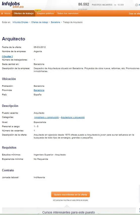 arquitectúrame: CARTA A ARGENTA: respuesta a una oferta laboral arquitectúrame: CARTA A ARGENTA: respuesta a una oferta laboral