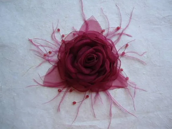 Arranjo FLAVIANA Organza Cristal | FLORESBELLA | Elo7