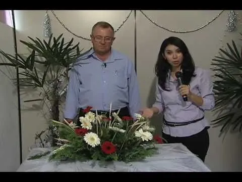 Arranjos de flores para o Natal - YouTube