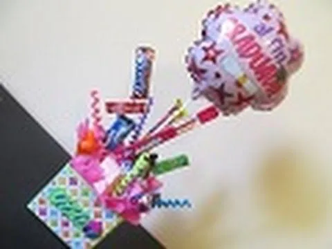 Arreglo de Dulces y globo para REGALAR! - floritere - 2012 - YouTube Arreglo de Dulces y globo para REGALAR! - floritere - 2012 - YouTube