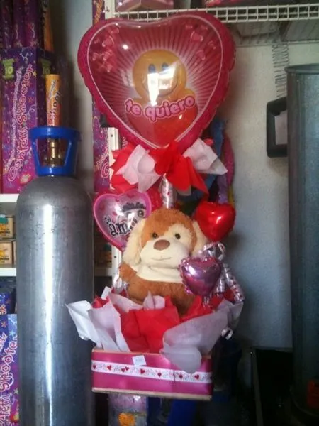 Arreglos con globos y peluches - Imagui