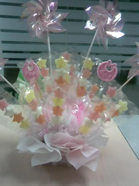 Sol y Luna: CENTROS DE MESA BABY SHOWER