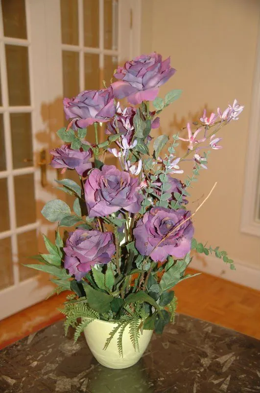 Ideas para arreglos florales artificiales - Imagui