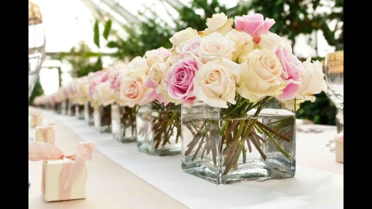 Arreglos florales para boda - YouTube