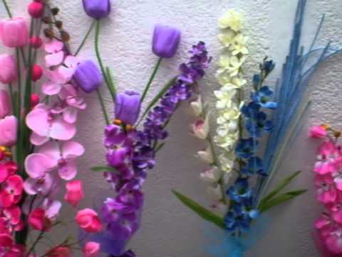 ARREGLOS FLORALES MEXICO PARA EVENTOS TUTORIAL - YouTube