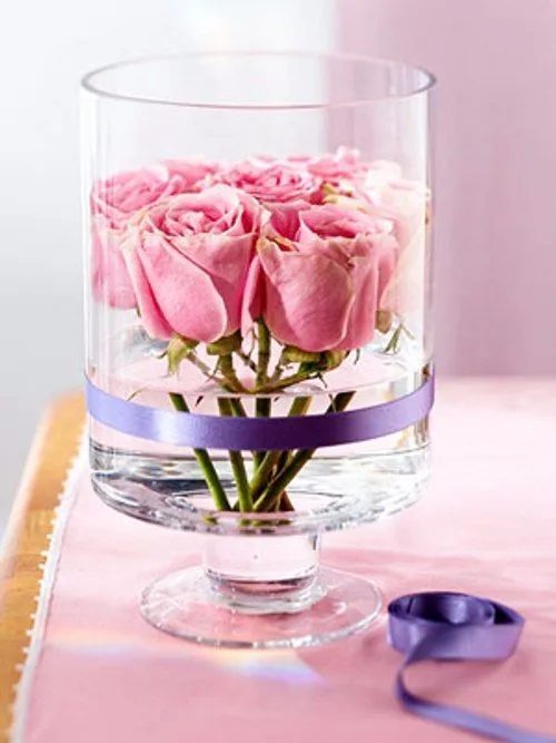 Decoración San Valentín: Centros de Mesa y Arreglos Florales ...