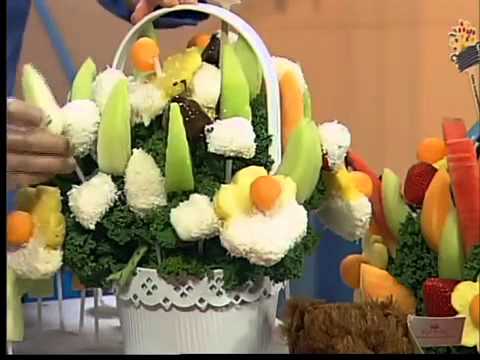 COMO SE HACEN LOS ARREGLOS FRUTALES - Edible Arrangements - YouTube