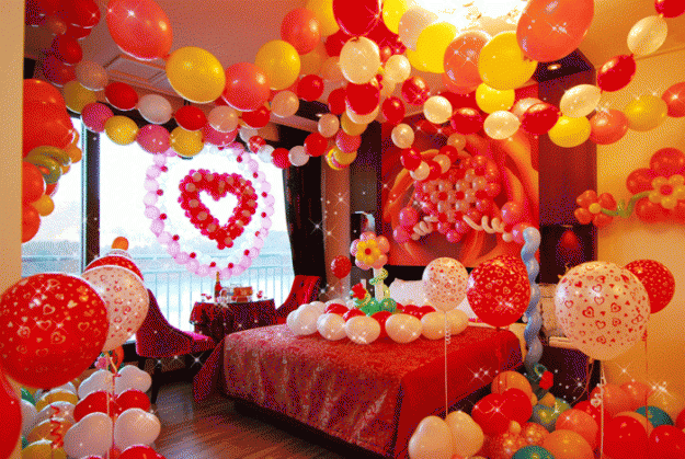Decoración con globos 14 de febrero - Imagui Decoración con globos 14 de febrero - Imagui