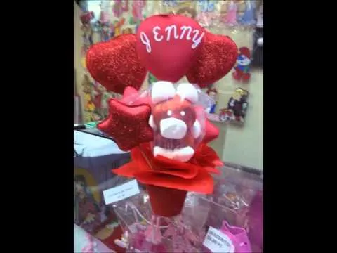 Como hacer arreglos con globos para San Valentín - Imagui