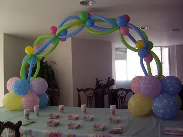 Decoraciónes de globos para baby shower niño - Imagui Decoraciónes de globos para baby shower niño - Imagui