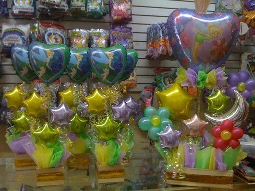 Arreglos con globos de tinkerbell- campanita | SDANALU (Globos y ...