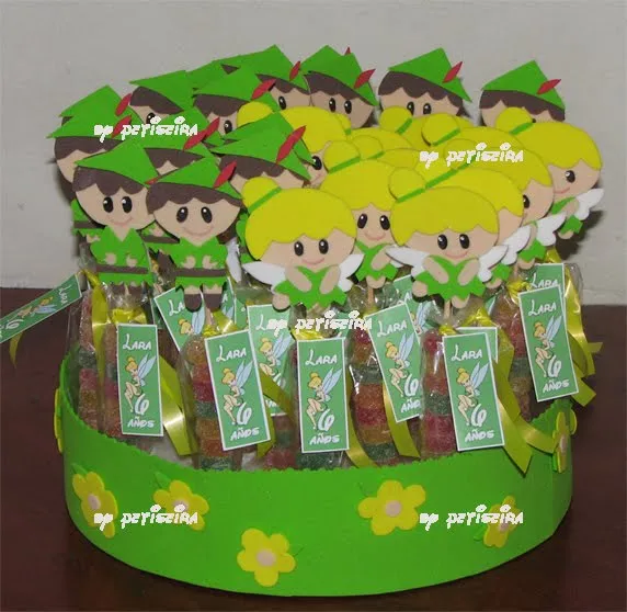 Arreglos de mesa de campanita - Imagui