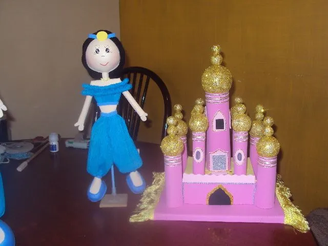 Imágenes de Muñecas para centros de mesa de princesas,campanita ...