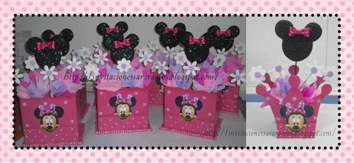 Centros de mesa fiestas infantiles Minnie - Imagui Centros de mesa fiestas infantiles Minnie - Imagui