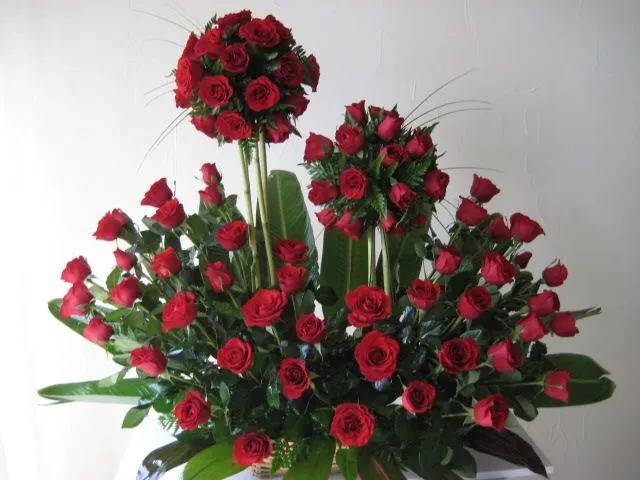 Fotos de arreglos de rosas - Imagui