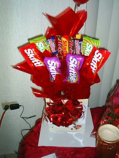 Arreglos de San Valentín con dulces - Imagui Arreglos de San Valentín con dulces - Imagui