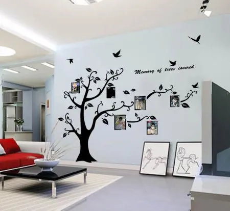 Art 90 * 60 marco foto del vinilo Tree Flower Kids Mural Wall ...