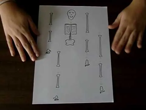 Art Attack Esqueleto móvil.wmv - YouTube