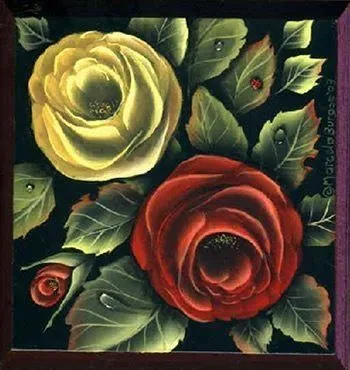 Art by Chela *: Rosas en Pinceladas