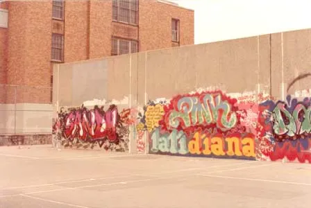 Diana in graffiti - Imagui