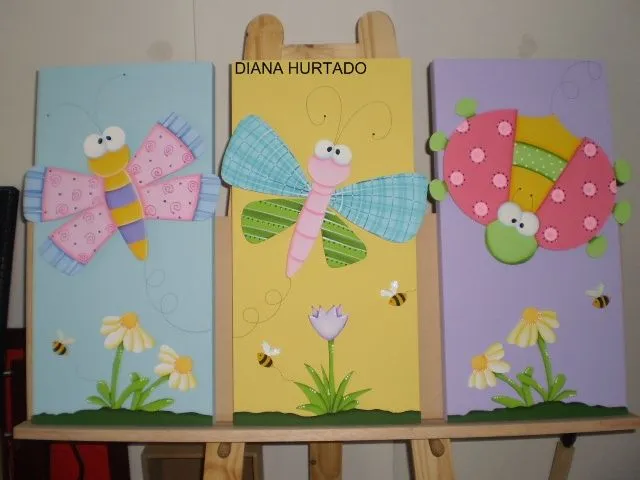 Art Decorativo: DECORACION CUARTOS DE NIÑAS