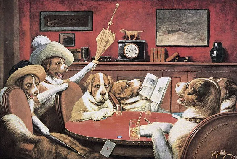 Todo Sobre Arte: Perros Jugando Al Poker
