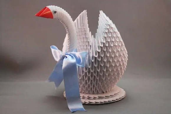 Arte & manualides hechas por tus manos: Cisne de papel Arte & manualides hechas por tus manos: Cisne de papel