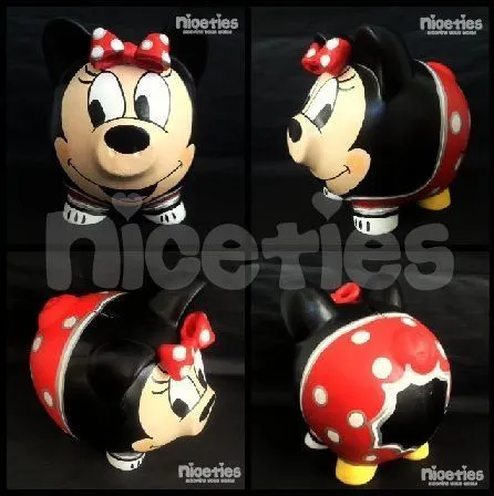 arte #art #artesanias #alcancia #alcancía #minnie #hechoamano ...