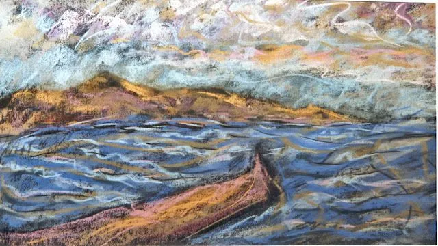 arte y artificios: JOSE PAYA: PAISAJES Y PINTURAS AL PASTEL