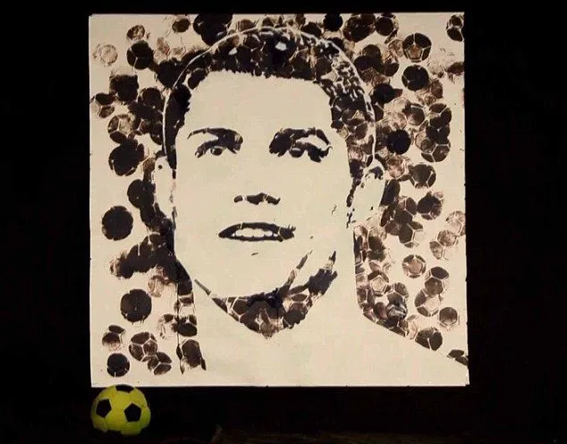 Arte a balonazos: Messi y Cristiano Ronaldo « El Enganche Arte a balonazos: Messi y Cristiano Ronaldo « El Enganche